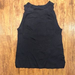 Kerisma knit black tank top size medium
